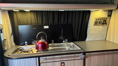 4 berth Volkswagen campervan from 2014