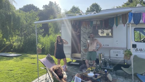 Bessy – Bellissimo Camper Hippie Frankia Bavaria Fiat Ducato 2.5 TDI 