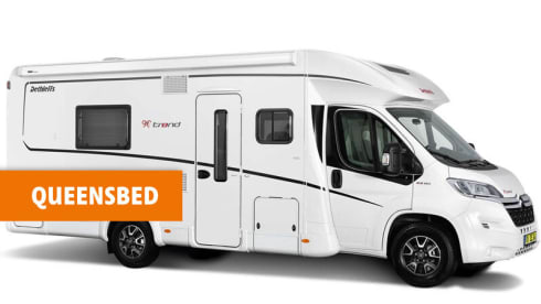 RIVER – 4p Dethleffs semi-integrated uit 2022