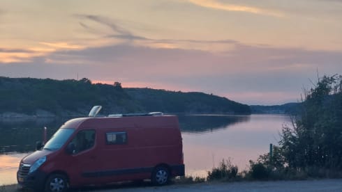 Comfortable camper van