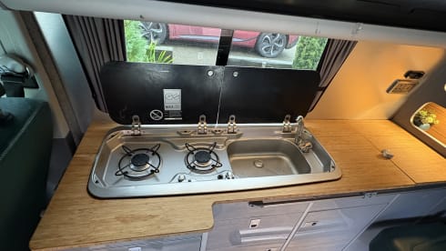 4 berth Volkswagen campervan from 2021