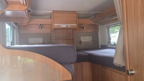 4-person Hymer integrated from 2010