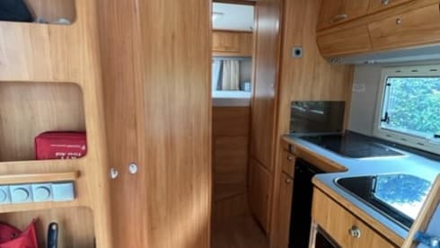 6p Adria Mobil alcove from 2005