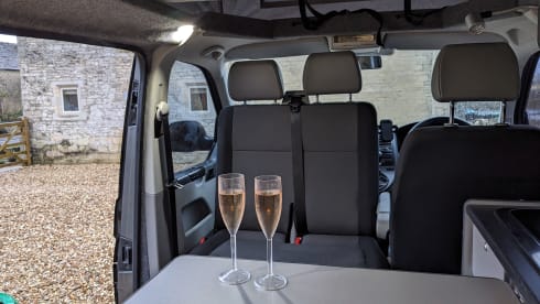 4 berth T5 Volkswagen campervan 