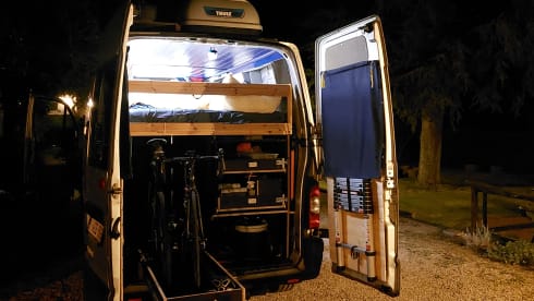 Campionette – DIY camper for the cyclist