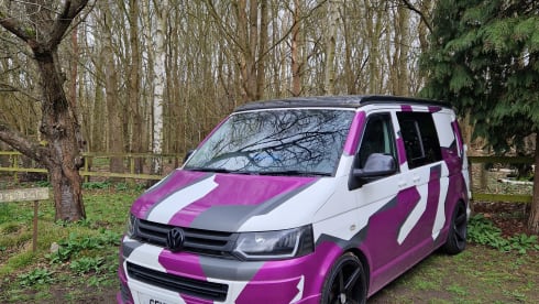 4 berth Volkswagen campervan from 2015