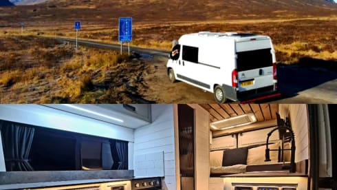 Glen – 2 berth Citroën Relay L3H2 converted campervan with shower/toilet N500CCO