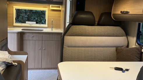 4 berth Adria Mobil alcove from 2013