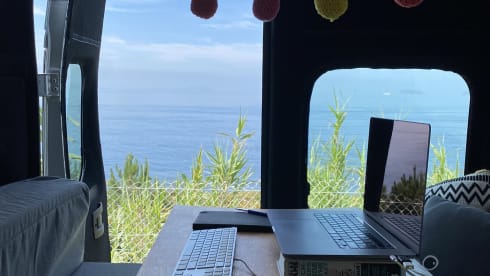 2p self-build Fiat Ducato camper van