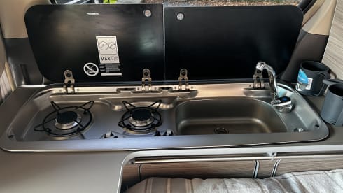 The Borderless Reiver – 3 (+ 1 small child) berth Toyota campervan from 2007
