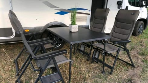 Spacious cozy and luxurious family camper