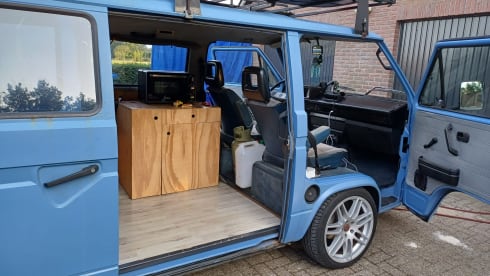 2p Volkswagen campervan from 1983