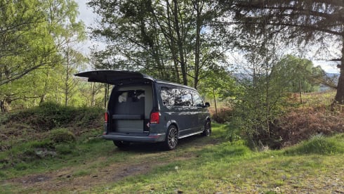 4 berth Volkswagen campervan from 2022
