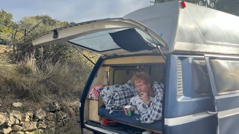Quatro B – Volkswagen T3 baby blue