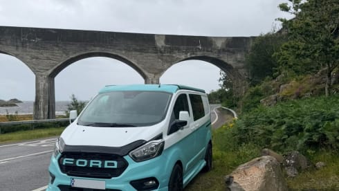 Campervan Ford a 4 posti letto del 2021