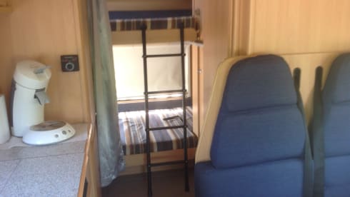 Lovely 6 person Fiat camper for rent