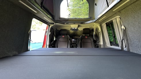 Red adventure – 4 berth Volkswagen campervan from 2020