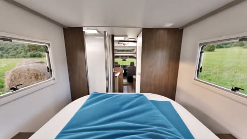 Trudy – Brand new 4-person Carado T449 with queen-size bed from 2025