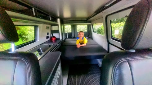 Monika – Vw family T5 -  LWB campervan sleeps 4 