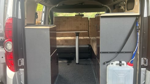 Mini moo – 2014 Fiat doblo 3 birth campervan