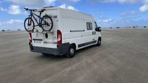 Zutendaal of Wommelgem – 2p Peugeot campervan uit 2017