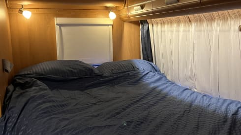 On an adventure with our nice economical semi-integrated camper