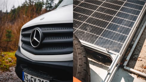 Jeff Benzos – Self-sufficient adventure Mercedes Sprinter for winter and summer