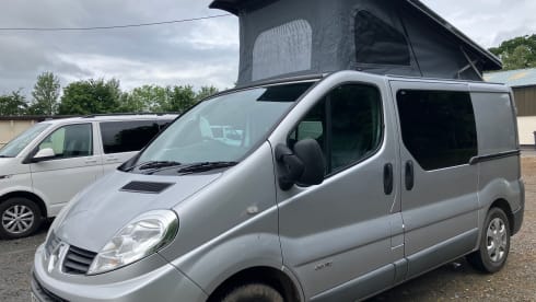 4 berth Renault campervan 2014