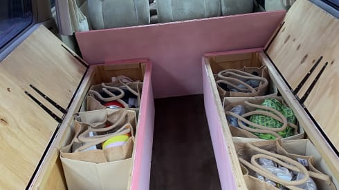 The Golden Ticket – *UNIQUE* Nissan Homy modern retro campervan for the simple life