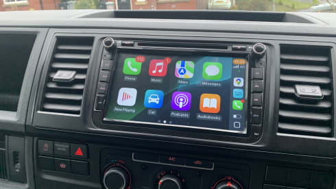 4 berth Volkswagen campervan from 2016