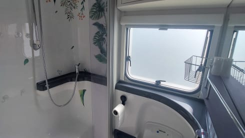 Luxury family camper ready for wonderful trips