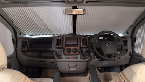 Family Campervan  – 3 berth Fiat campervan from 2007