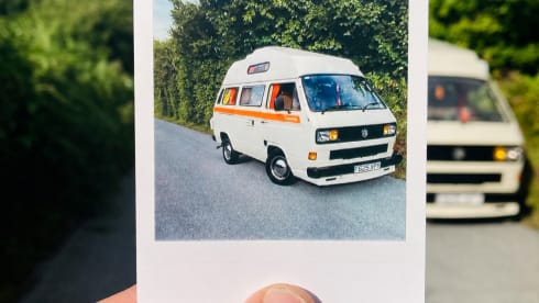 Komet – Komet – Camping-car rétro VW T3 classique 1989 | 4 personnes