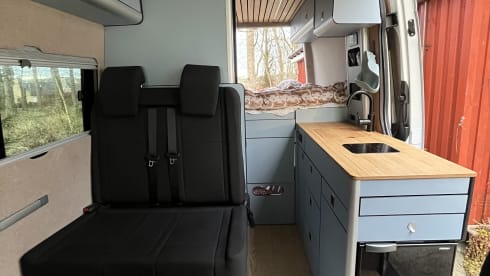 3 berth Mercedes-Benz campervan from 2020