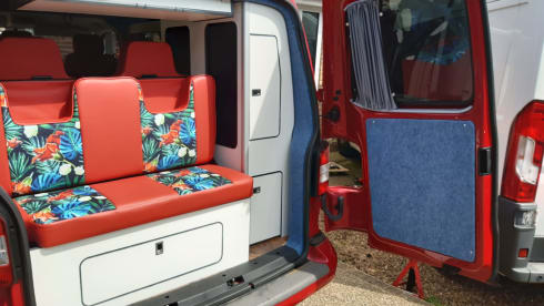  "Pacha" is a gorgeous cherry red, premium conversion