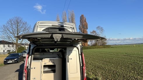 Mein Nugget – Mit dem FORD Nugget on tour, ideal für Alleinreisende oder zu zweit!