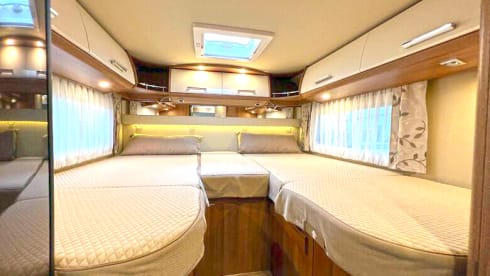 Luxury Family Carthago integrated motorhome from 2020 - 4 persons