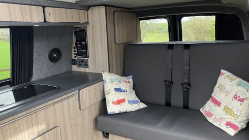 2 berth Volkswagen campervan from 2018