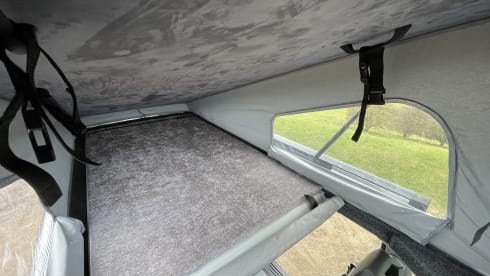 Wallis  – High Spec VW T6 CamperKing Conversion.  Sleeps 4 & Seats 5