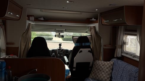 Familie de Puijt & le Grand Camper – Fiat 4P semi-intégrée à partir de 2012