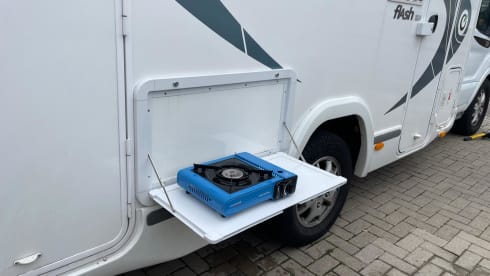 4 berth Chausson campervan from 2019