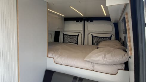 4 Berth VW Craftervan with Shower and Loo (Off Grid-able)