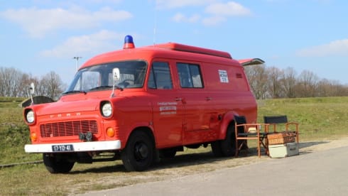 Classic Fire Truck Camper 41