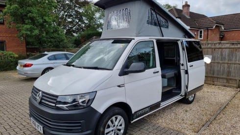 4 berth Volkswagen campervan from 2016
