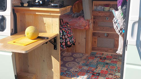 Muppet – 2p Volkswagen campervan uit 2000