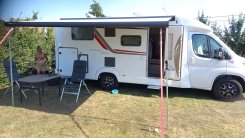 Den reiziger – 3p Bürstner semi-integrated uit 2022