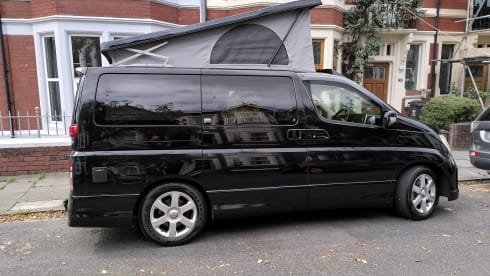 Nessie – Nissan Elgrand - Sleeps 2 - Brand new conversion