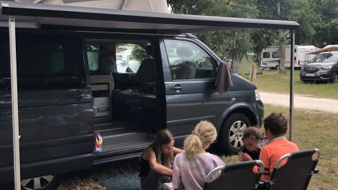 California  – 4p Volkswagen Bus camper, our dream camper