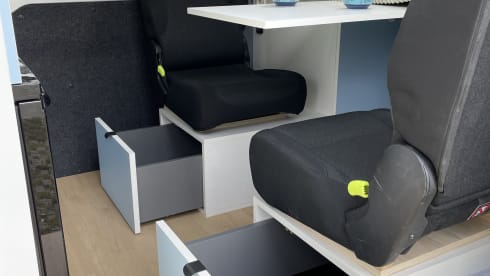 2-person FORD TRANSIT AUTOMATIC CAMPER VAN