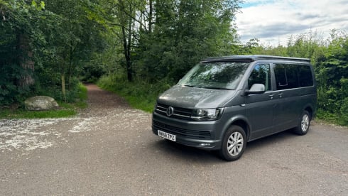 4 berth Volkswagen campervan from 2018